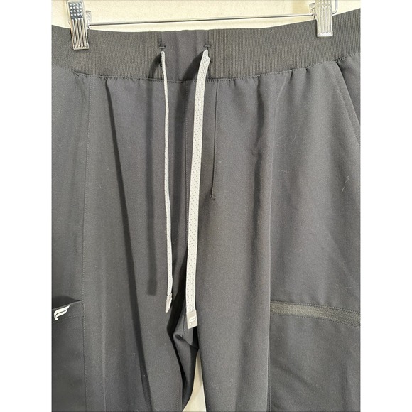Fabletics On-Call Scrub Joggers Womens XL Black Drawstring Tapered Leg GJ2253977 - Picture 4 of 16